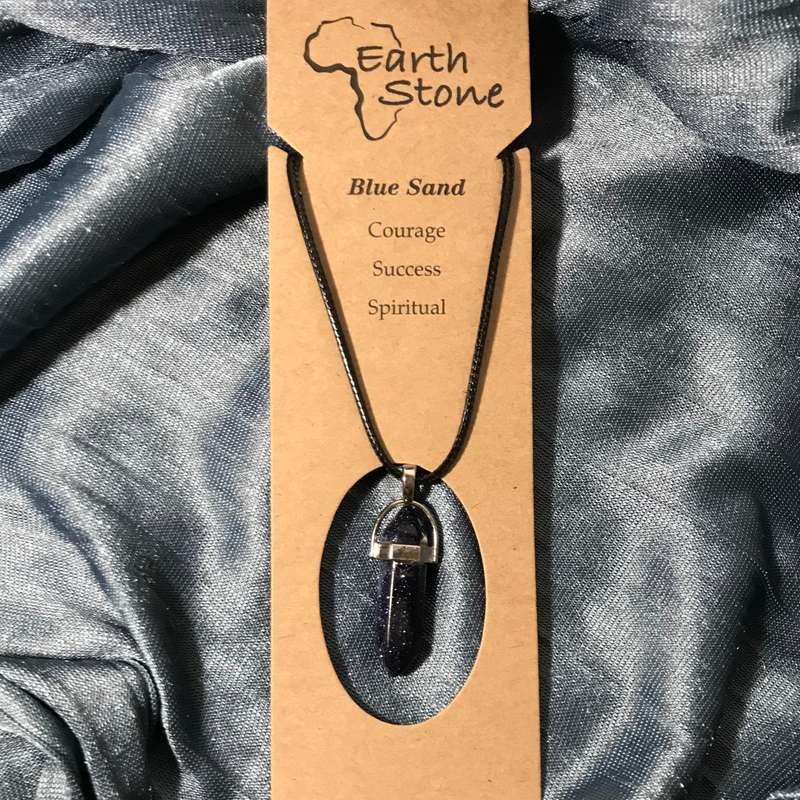 Assorted Gemstone Bullet Necklace