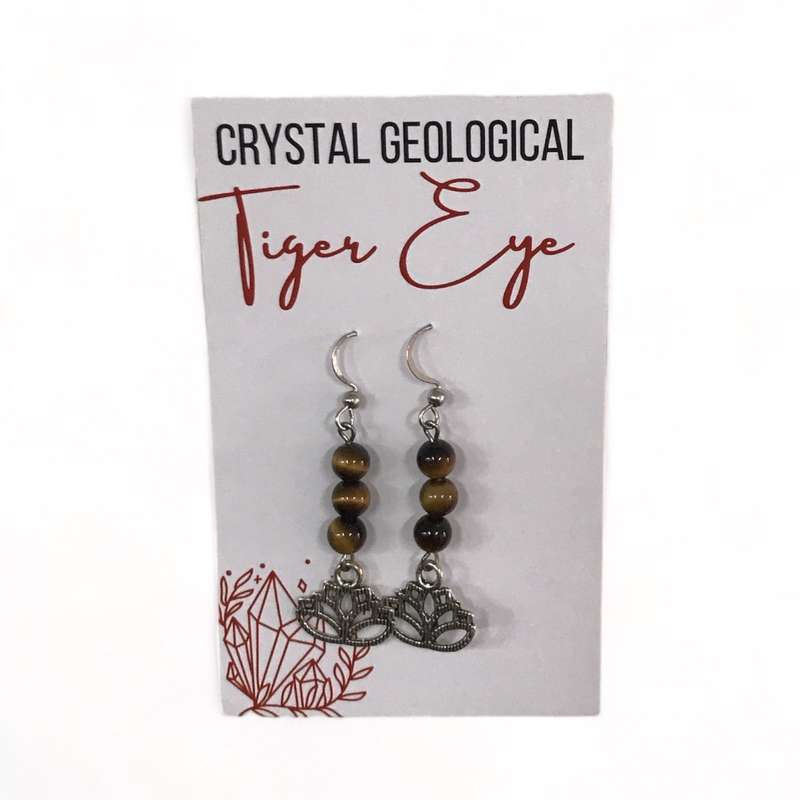 Assorted Tiger Eye Earring Pair