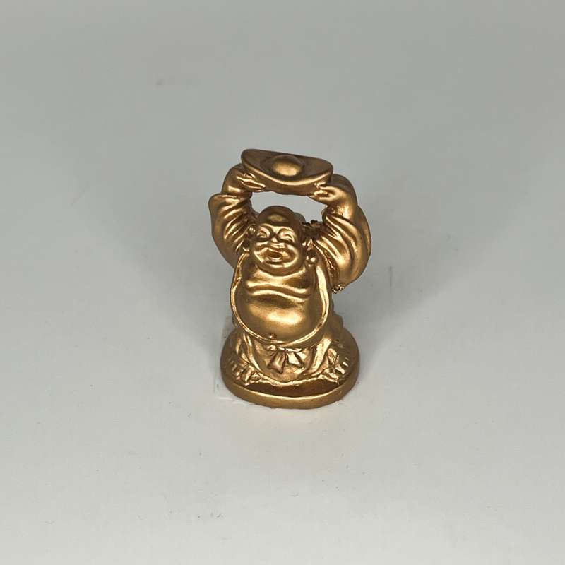 Assorted Miniature Bronze Laughing Buddha  - 3,5cm