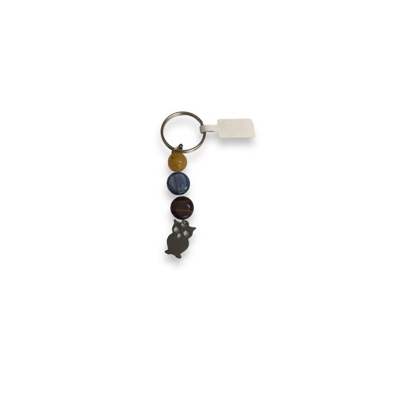 Assorted Gemstone Keyring
