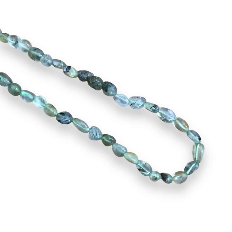 Assorted Gemstone Pebble Bead String-35cm