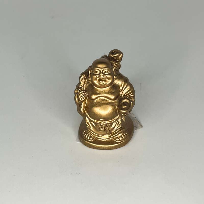 Assorted Miniature Bronze Laughing Buddha  - 3,5cm