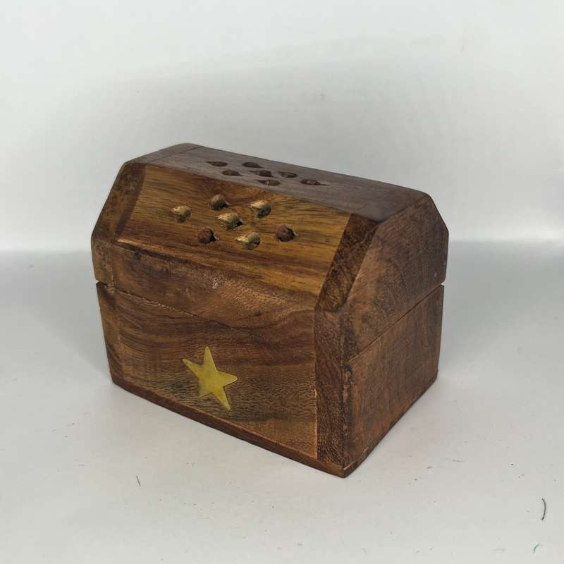 Assorted Ornate Wooden Tower Incense Holders