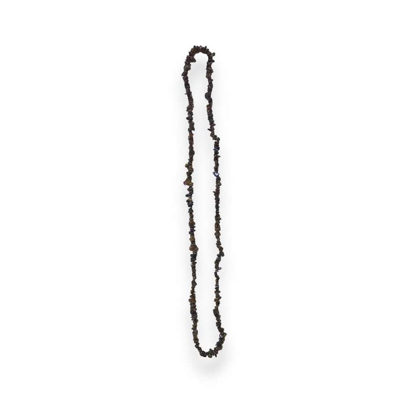 Tiger Eye Chip Bead Necklace-40cm