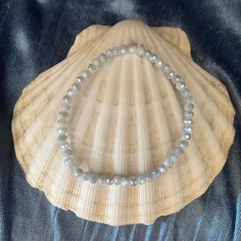 Faceted Glass Beaded Bracelets