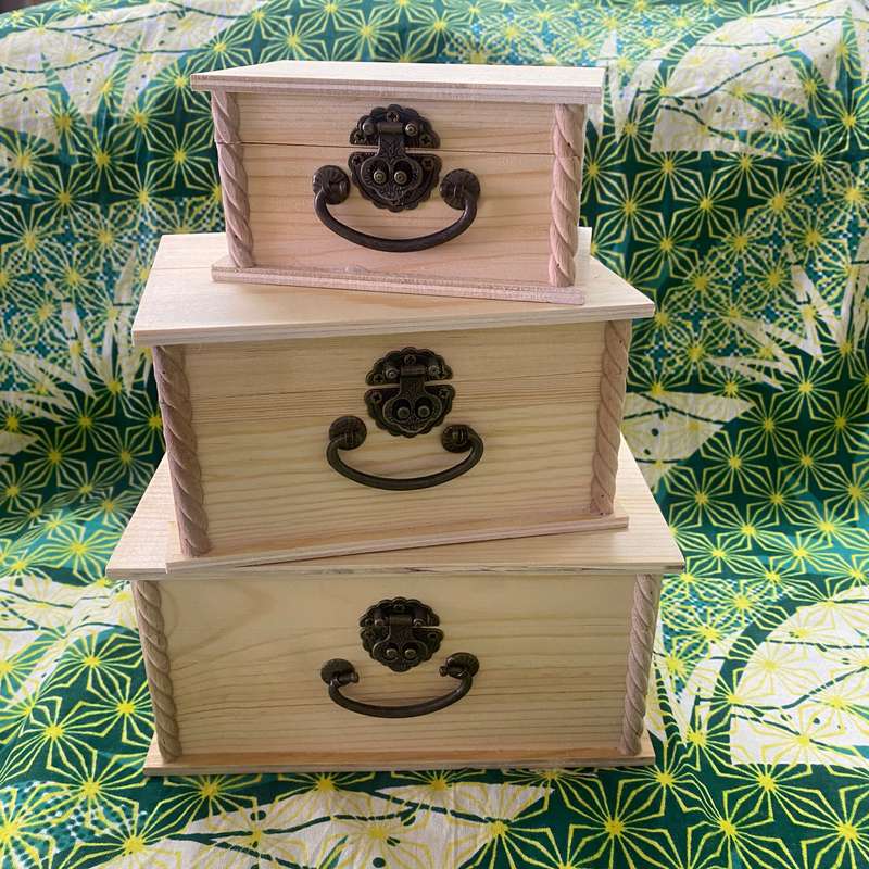 Assorted Wooden Box