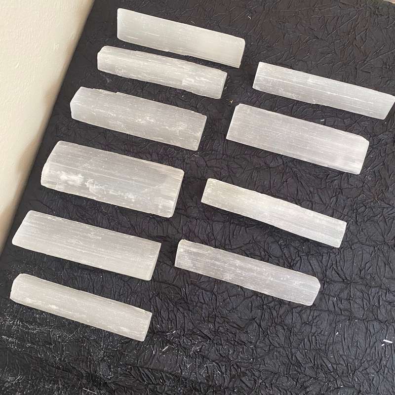 Selenite Natural Wand -20cm
