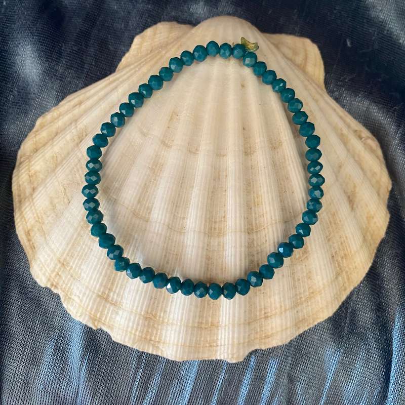 Faceted Glass Beaded Bracelets