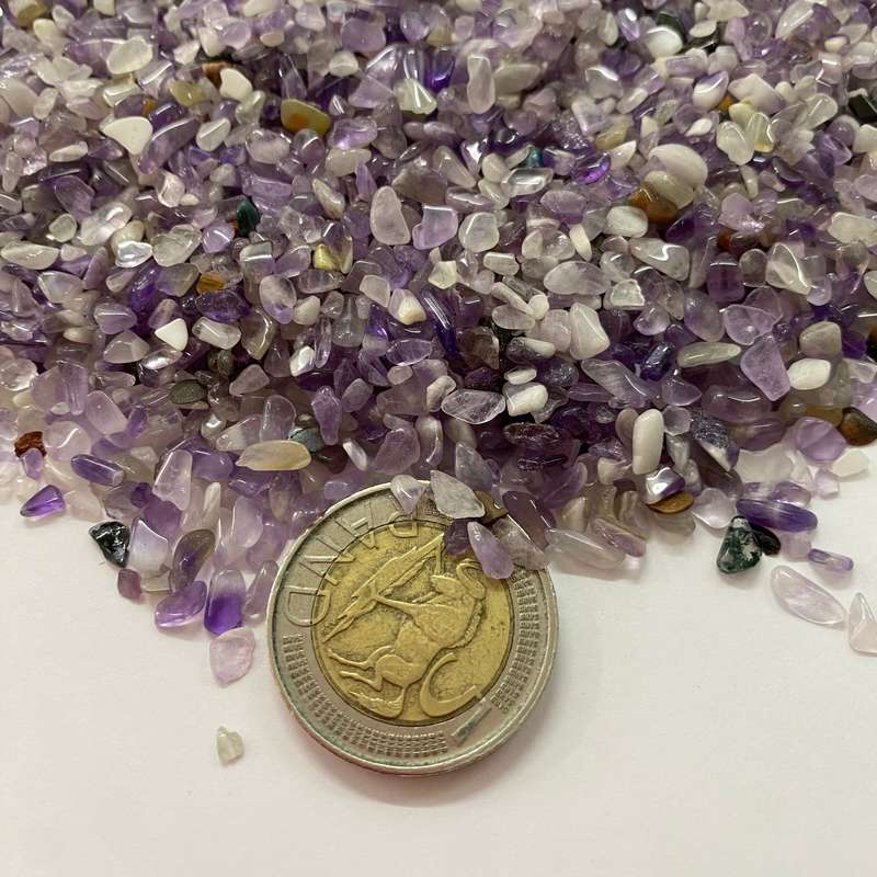 Extra Small Amethyst Tumble Stone
