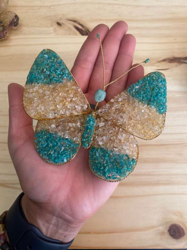 Gemstone Butterfly Fridge Magnet