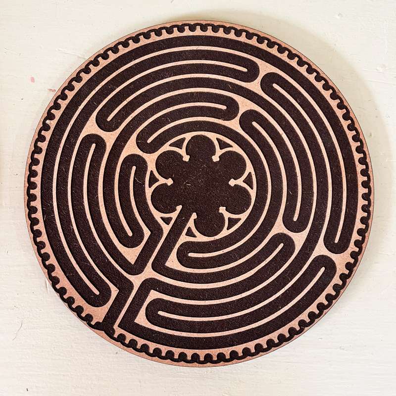 Finger Labyrinth for Meditation  - 20cm