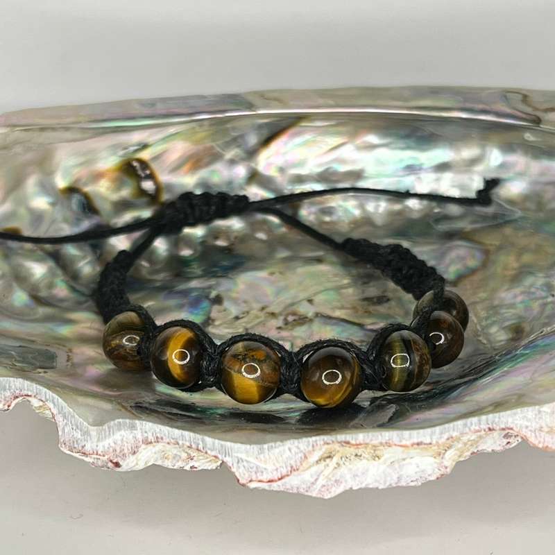 Assorted Gemstone Macrame Bracelets