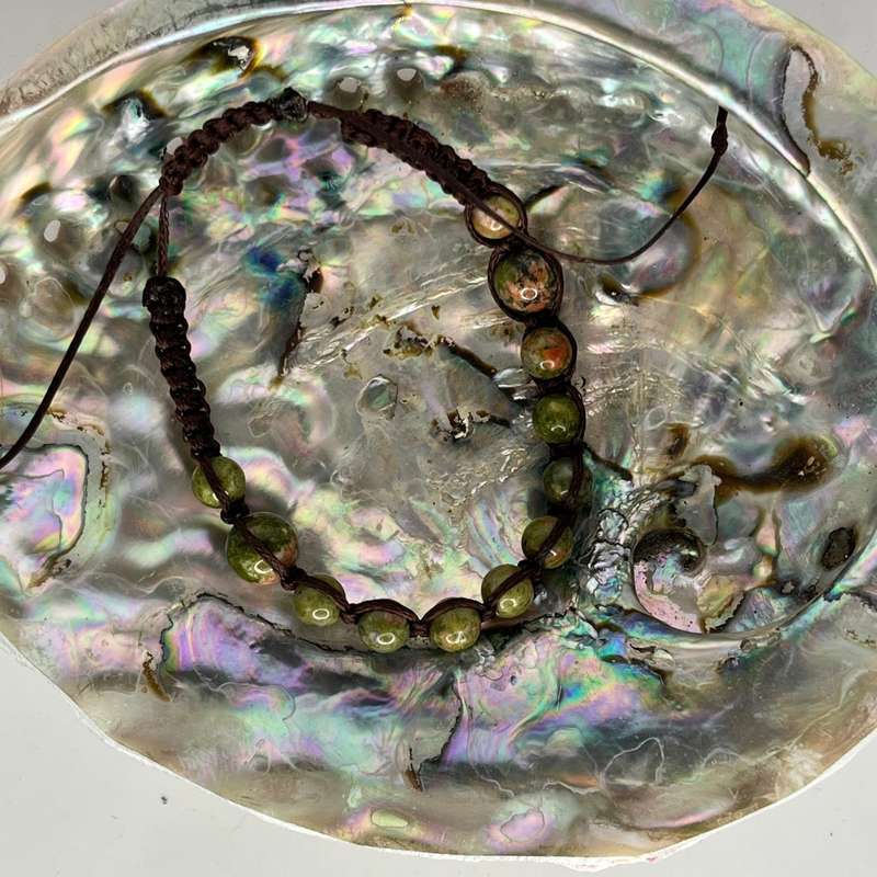 Assorted Gemstone Macrame Bracelets