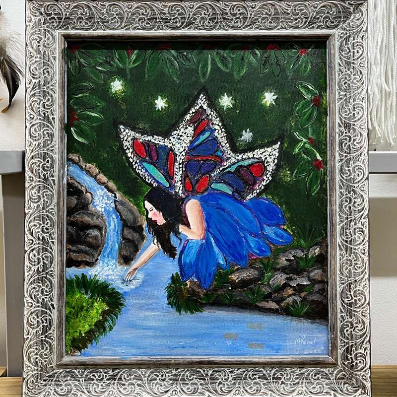 Painting by Milly Read