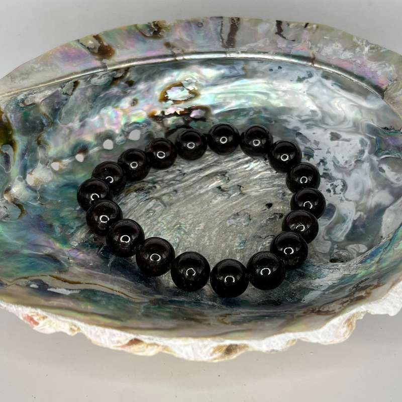 Garnet Round Bead Bracelets