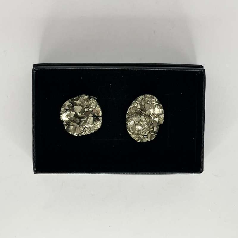 Round Pyrite Cluster