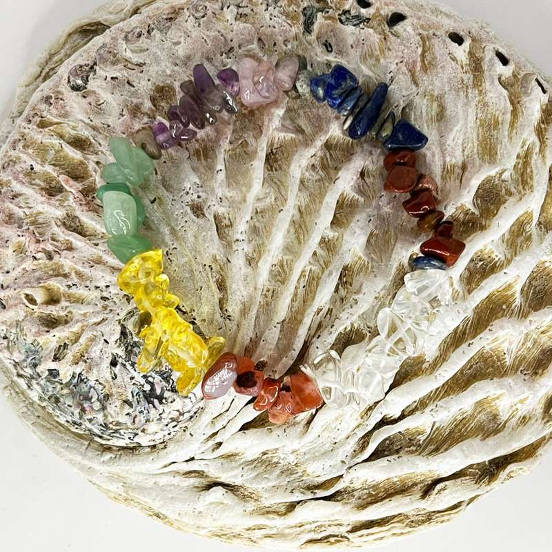 Assorted Chip Bead Gemstone Bracelets