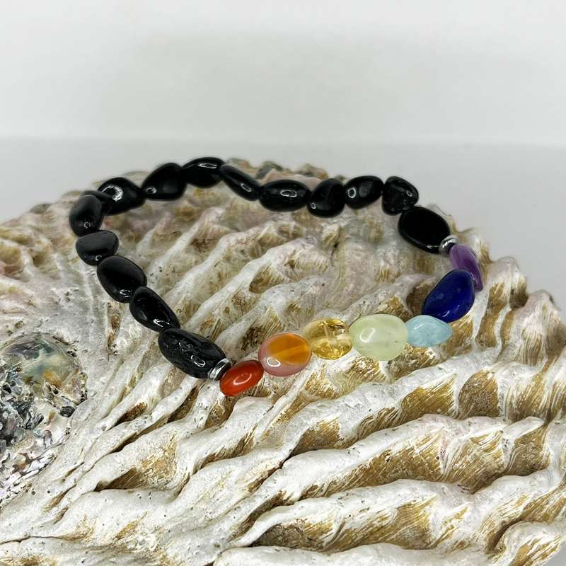 Assorted Pebble Bead Gemstone Bracelets