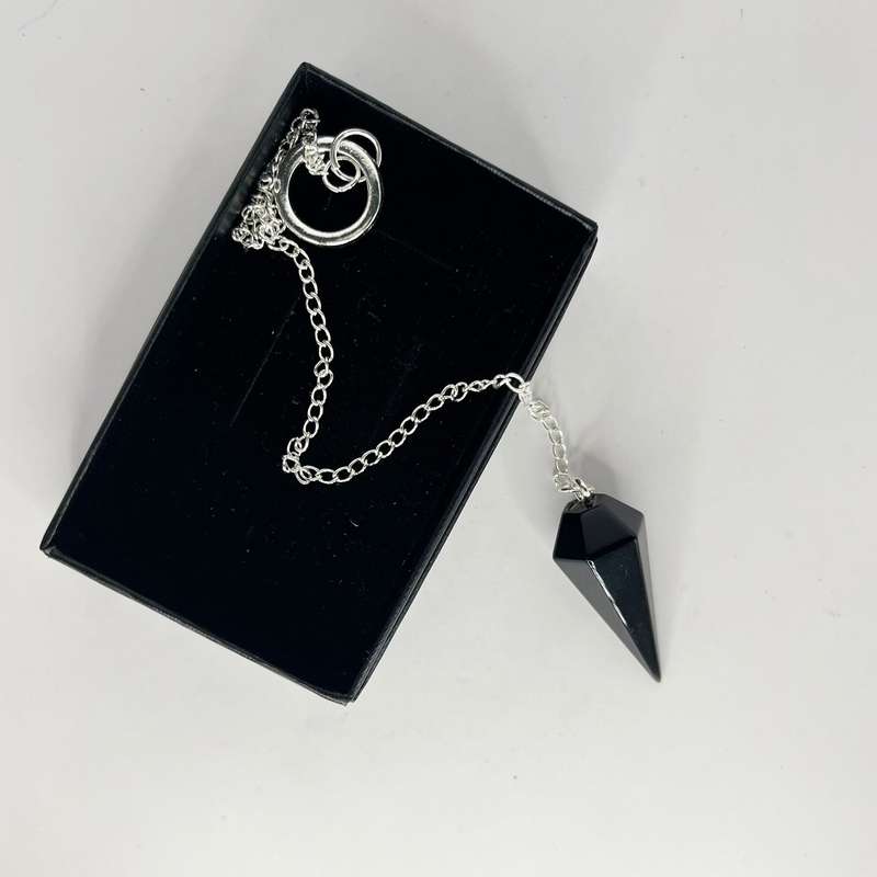 Black Obsidian Pendulum