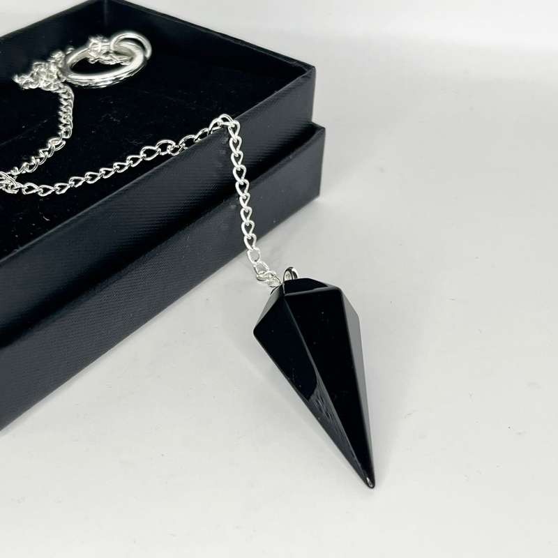Black Obsidian Pendulum
