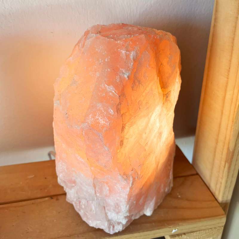 Rose Quartz Lamp