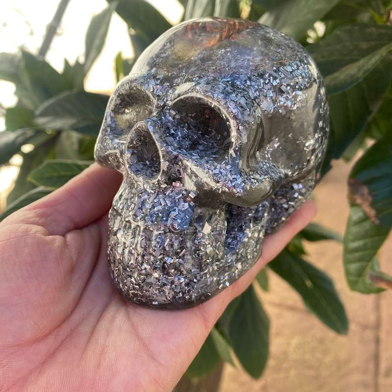 Orgonite Skull - 8cm