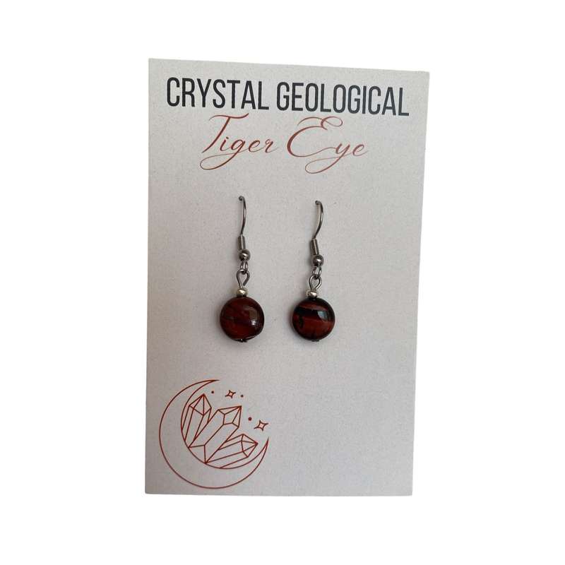 Assorted Tiger Eye Earring Pair