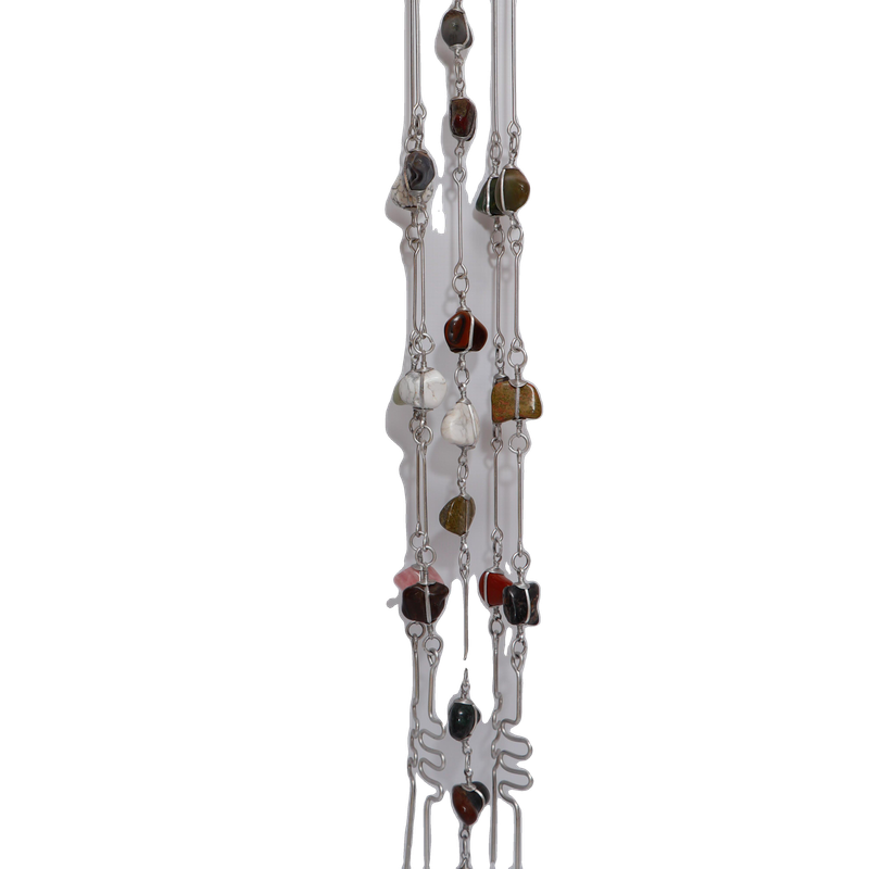 Assorted Gemstone Windchime
