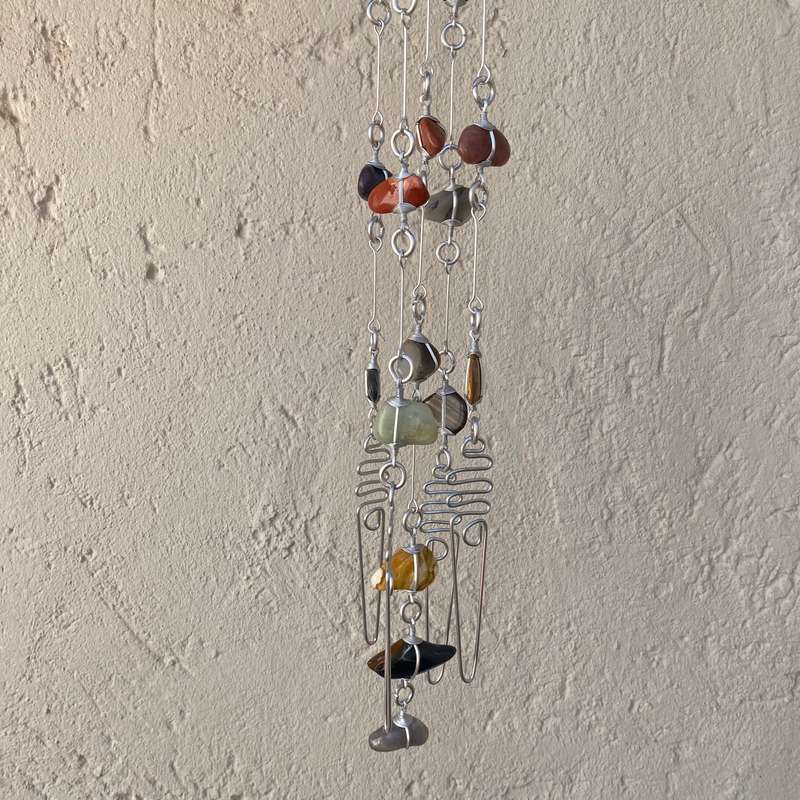 Assorted Gemstone Windchime