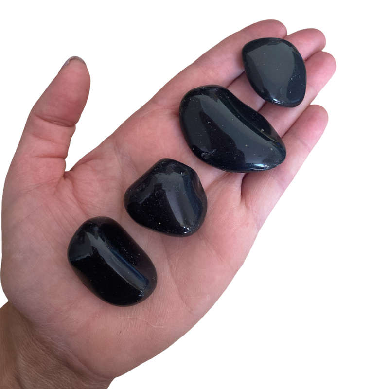 Black Obsidian Tumble Stone