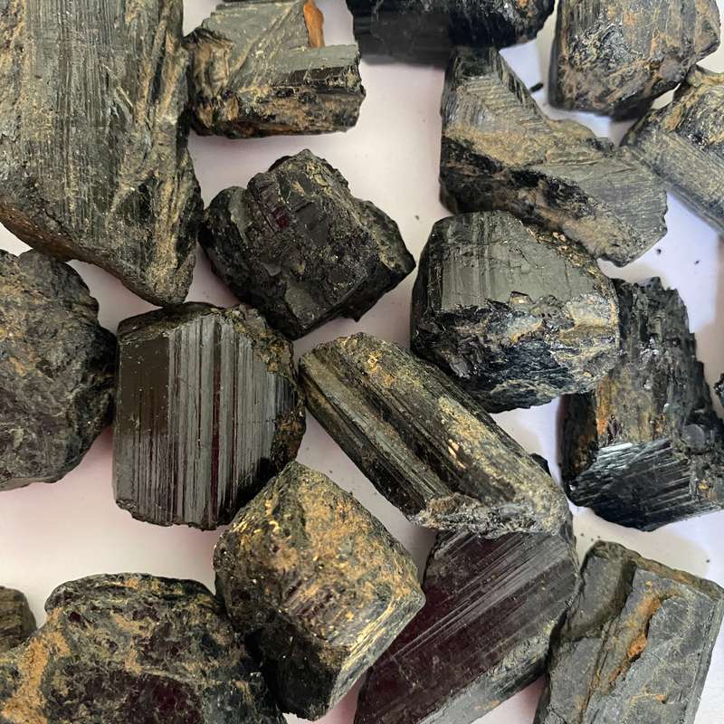 Black Tourmaline Rough