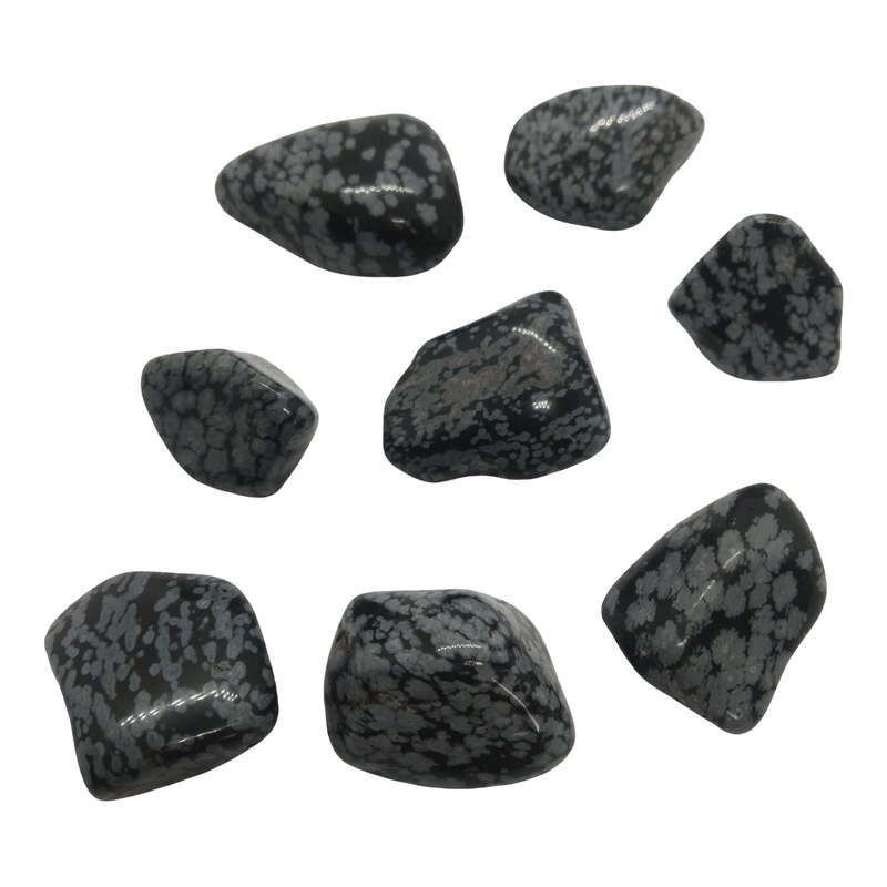 Snowflake Obsidian Tumble