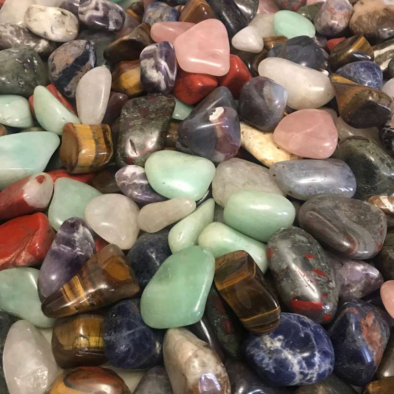Mixed Gemstone Bag - Large Gemstone 500g ( Scratchpatch )