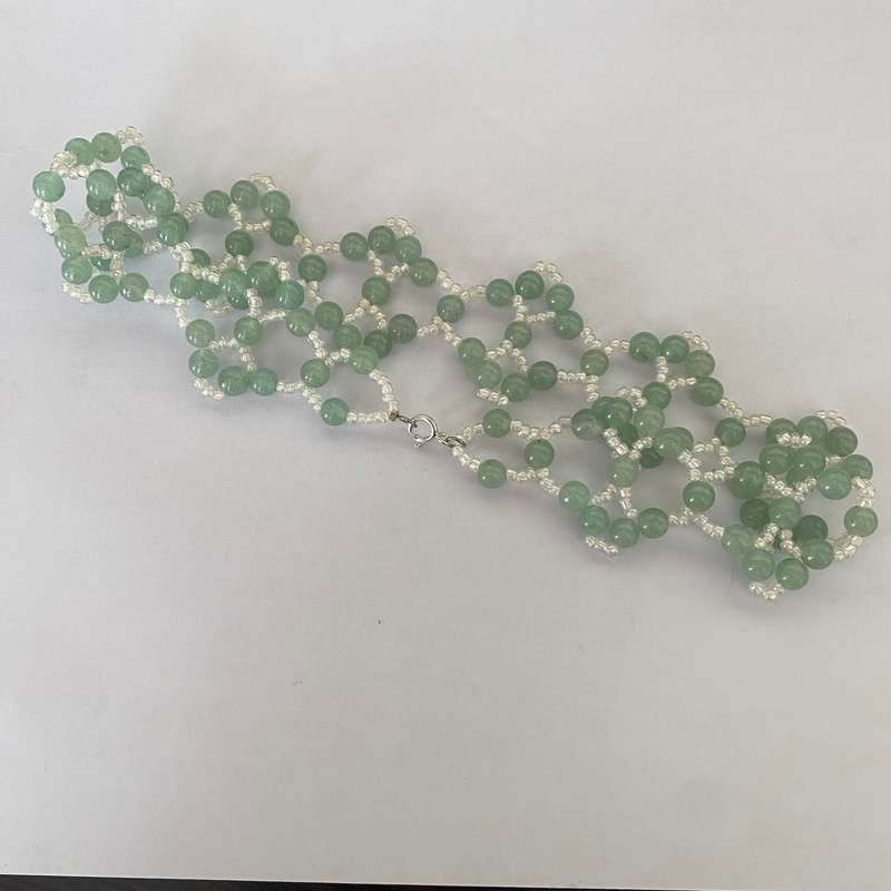 Green Adventurine Choker Necklace