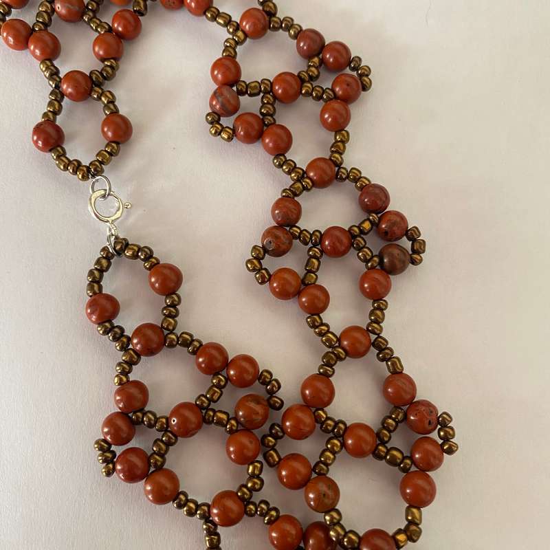 Red Jasper Choker Necklace