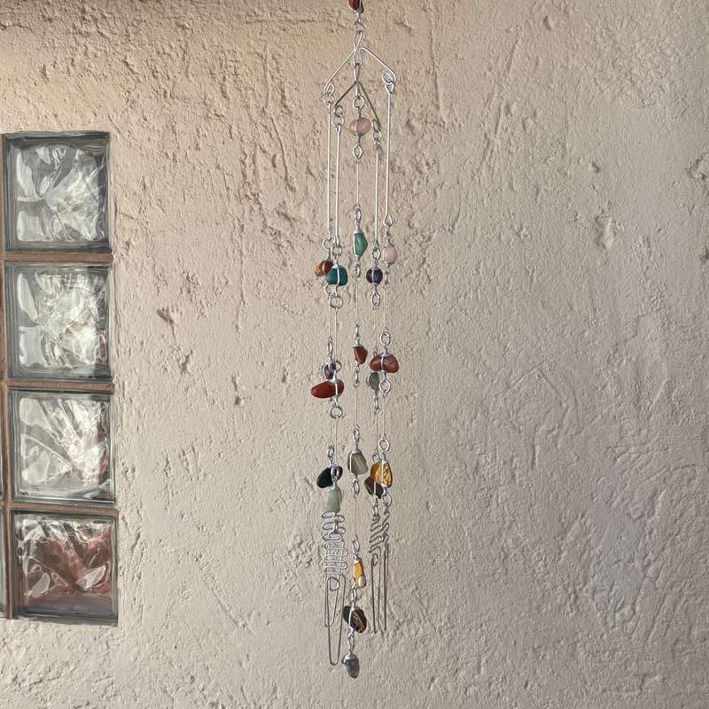 Assorted Gemstone Windchime