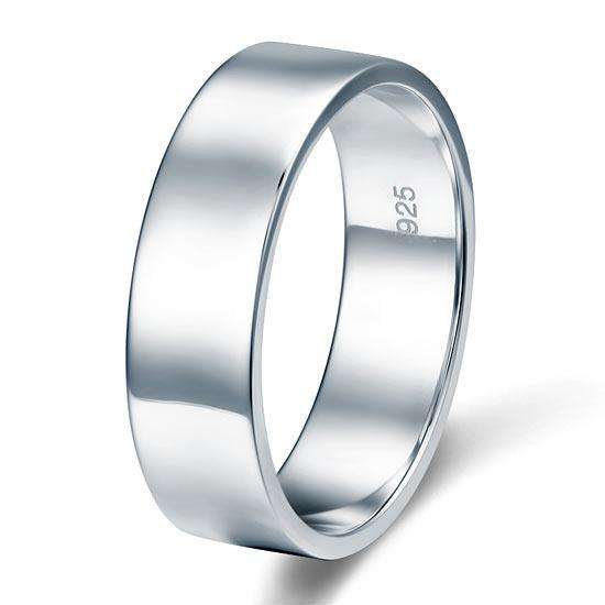 Sterling Silver Men's Ring - PFR8056 - 9