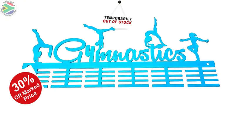 Gymnastics Figurines 48 tier medal hanger