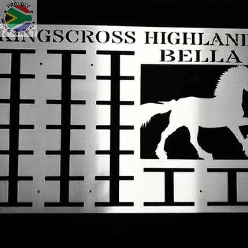Personalized Horse Rosette Hangers