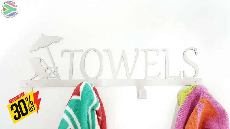 Towels Deckchair 4 Hook Towel Hanger