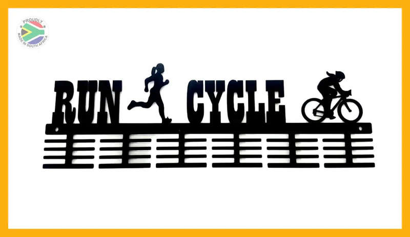 Lady Run Cycle 48 tier medal hanger