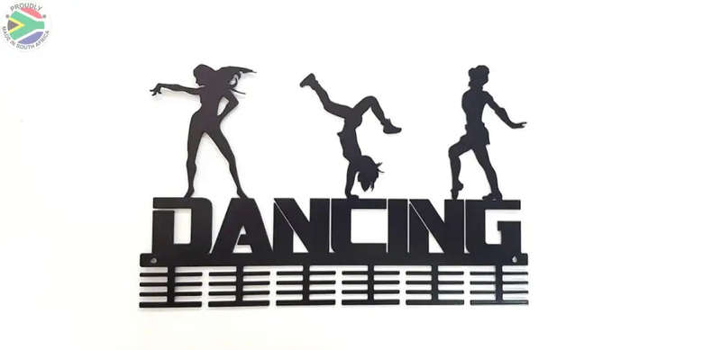 3 Figure Dancing 48 tier medal hanger
