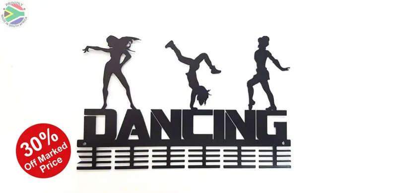 3 Figure Dancing 48 tier medal hanger