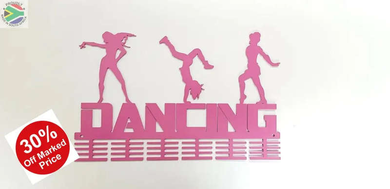 3 Figure Dancing 48 tier medal hanger