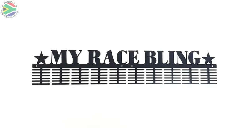 My Race Bling 120 tier medal hanger