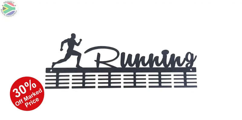 Running man 48 tier medal hanger