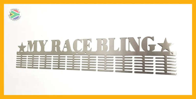 My Race Bling 120 tier medal hanger