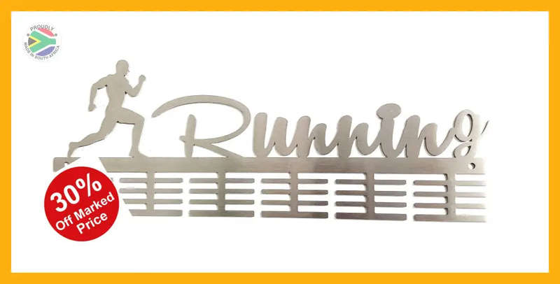 Running man 48 tier medal hanger