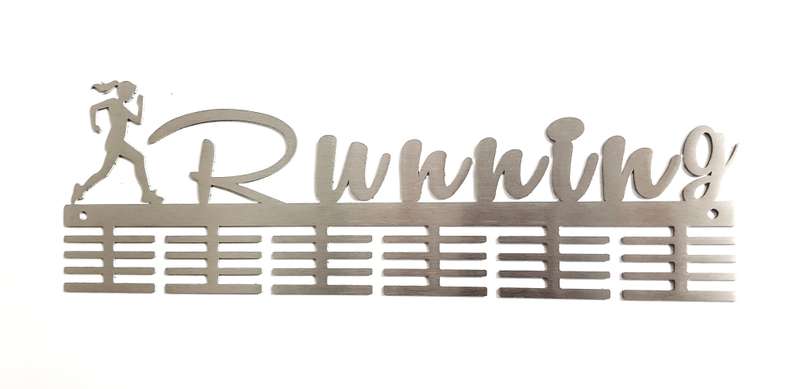Running lady 48 tier medal hanger