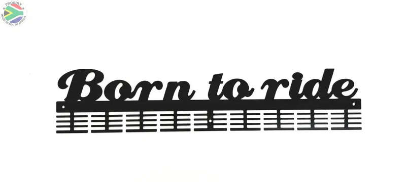 Born to Ride 72 tier medal hanger (option of colors available)